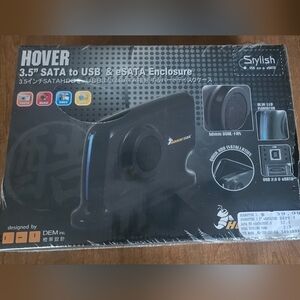 Stylish SATA to USB & eSATA Enclosure